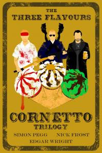 Three Flavours Cornetto trilogy Remastered Shaun Of The Dead 2004, Hot Fuzz 2007, The Worlds End 2013 720p BluRay HEVC H265 BONE