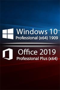 Windows 10 Pro x64 1909 with Office 2019 - ACTIVATED Nov 2019