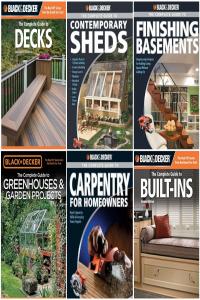 20 Black & Decker The Complete Guide Books For Home Repair, Plumbing, Carpentry and more