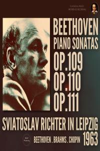 Beethoven - Piano Sonatas Op. 109, 110, 111 - Sviatoslav Richter (1963) [24-96]