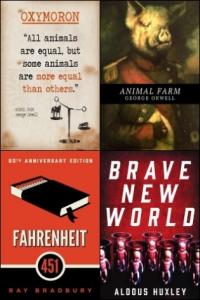 Brave New World, Fahrenheit 451, Animal Farm - Aldous Huxley, Ray Bradbury, George Orwell